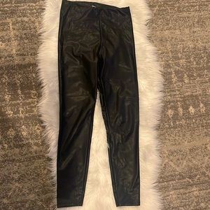 H&M Leather Leggings in Medium